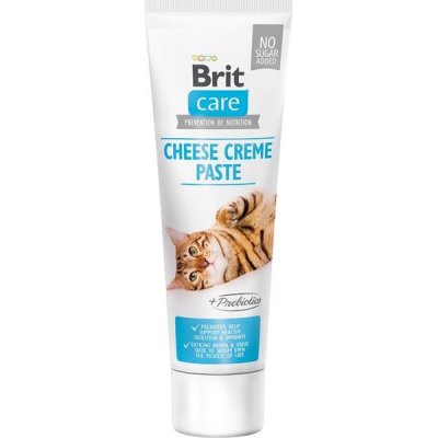 Brit Care Cat Paste Cheese Creme enriched with Prebiotics 100 g – Zboží Dáma