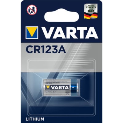 Varta Professional CR123A 1ks 6205301401 – Zbozi.Blesk.cz