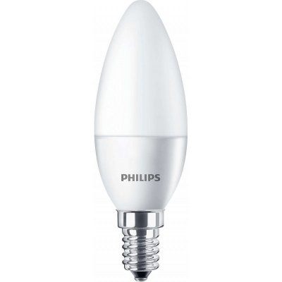 Philips CorePro LEDcandle ND 5.5-40W E14 840 B35 FR studená bílá