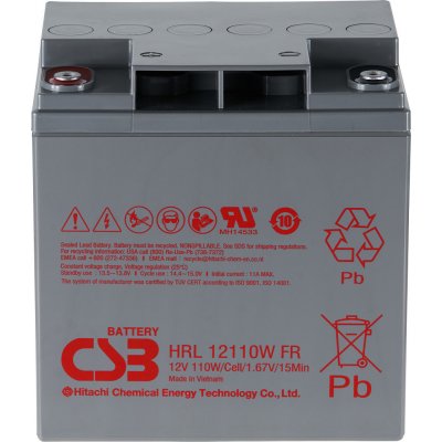 CSB 12V 27,5Ah HRL12110W FR – Hledejceny.cz