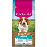 Eukanuba Dog Grain Free Adult Small & Medium rich in Ocean Fish 12 kg – Hledejceny.cz