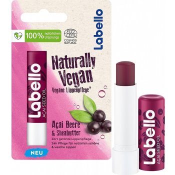 Labello Naturally Vegan Acai Berry balzám na rty 5,2 ml