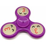 Antistresový Fidget Spinner fialový Trojka – Sleviste.cz