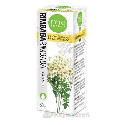 FYTO Rimbaba kapky při bolestech hlavy 50 ml – Hledejceny.cz