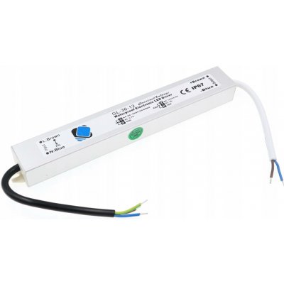 Napájecí zdroj AKB-Poland 12V 36W vodotěsný IP67 pro LED pásky – Zboží Mobilmania