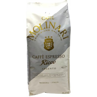 Caffe Molinari Ricco zrnková 1 kg – Hledejceny.cz