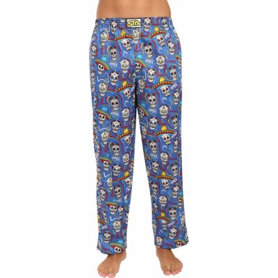 Styx pánské kalhoty na spaní lebky (DKP1856) – Zboží Dáma