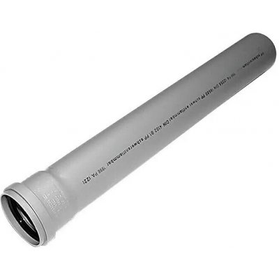 Plast Brno POTRUBÍ 50/500mm S HRDLEM HT – Hledejceny.cz