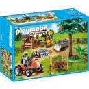 Playmobil 6814 Dřevorubec s Traktorem