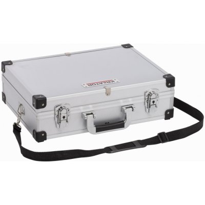 Powerplus KRT640101S Hliníkový kufr 420x300x125mm stříbrný