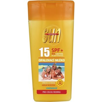 Vivaco SunVital opalovací mléko SPF15 200 ml