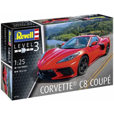 Revell Chevrotet Corvette C8 Coupé 1:25 – Zboží Dáma