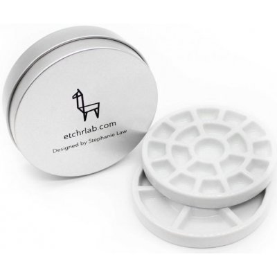 Etchr Lab Mini cestovní paleta porcelánová průměr 7,5cm (19 misek) – Hledejceny.cz