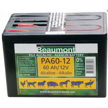 Beaumont Baterie pro ohradníky alkalická BEAM 12V 60Ah