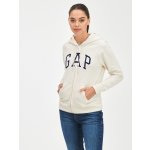 Gap Logo full zip hoodie béžová – Zboží Mobilmania