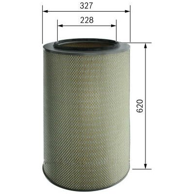 Vzduchový filtr BOSCH F 026 400 079 – Hledejceny.cz