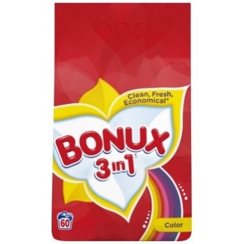 Bonux 3in1 Color prací prášek 60 PD 4,5 kg