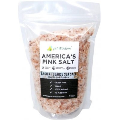REDMOND Real Salt America's Pink SaltTM- Hrubozrnná sůl Real Salt z podzemního dolu v Utahu 1 kg – Zboží Mobilmania