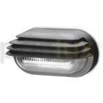 SOG-40/C Svítidlo nástěnné OVAL GRILL 40W IP44 černá – Zboží Mobilmania