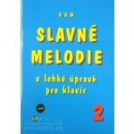 Slavné melodie 2 v lehké úpravě pro klavír + CD 1481071 – Zboží Dáma