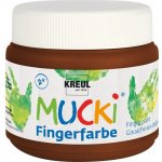 Mucki Prstová barva MUCKI hnědá 150 ml – Sleviste.cz