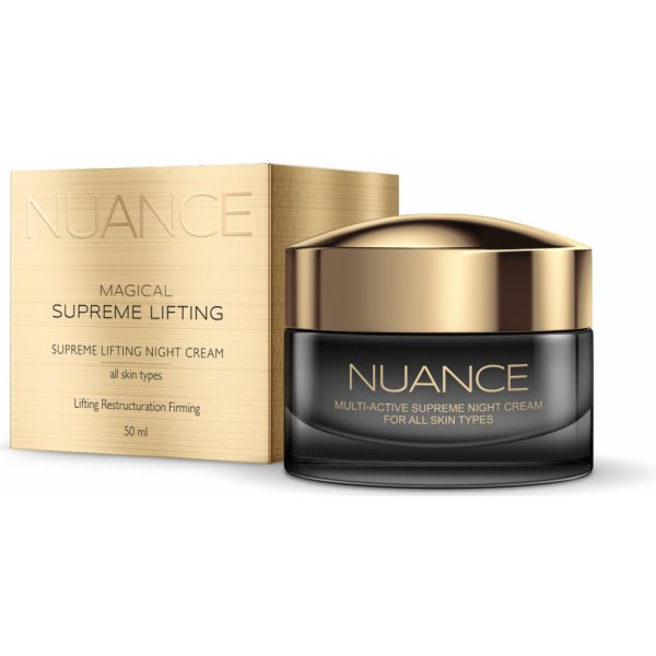 Pleťový krém Nuance Supreme Lifting noční krém 50 ml