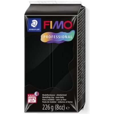 Fimo Staedtler professional 226 g ČERNÁ – Sleviste.cz