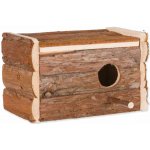 Trixie Budka hnízdo dřevěná s kůrou 30 x 20 x 20 cm ø 7,8 cm – Hledejceny.cz