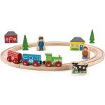 Hop Bigjigs Rail Moje první vláčkodráha 20 dílů – Sleviste.cz