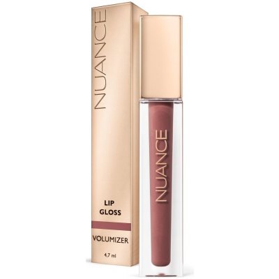 Nuance Lip Gloss Volumizer 02 Chic Beige lesk na rty 4,7 ml