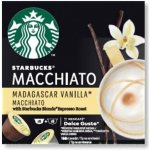 Starbucks Madagaskar Vanilla Latte Macchiato by NESCAFE® Dolce Gusto Kávové kapsle 127,8 g – Zboží Mobilmania