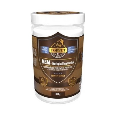 Topvet MSM METHYLSULFONYLMETHAN pro koně 8 kg – Zboží Mobilmania