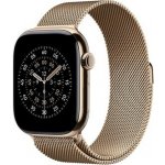 Apple Watch 46mm zlatý milánský tah - M/L MGJ54ZM/A – Zboží Živě