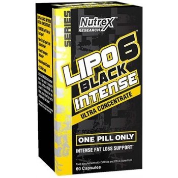 Nutrex Lipo 6 BLACK INTENSE 60 kapslí