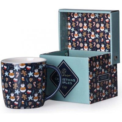 Z TRADE Hrnek keramika 380ml CHRISTMAS TRIFLES v krabičce barevný – Hledejceny.cz