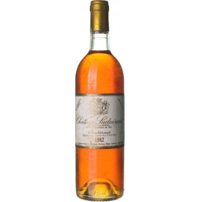 Château Suduiraut Sauternes Premier Cru sladké bílé 1982 0,75 l (holá láhev) – Hledejceny.cz