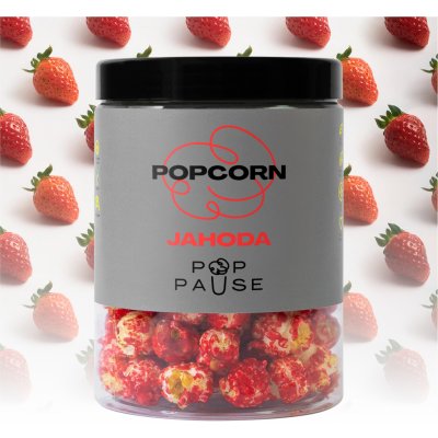 Pop Pause Popcorn Jahoda 400 g – Zboží Dáma