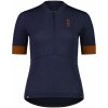 Cyklistický dres Mons Royale Cadence Half Zip - midnight terrazzo dámský