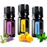 doTERRA sada esenciálních olejů Levandule Citron Máta peprná 3 x 5 ml – Zboží Dáma