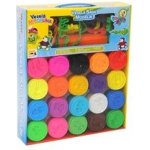 MAC TOYS Modelovací veselá sada 20 tub s doplňky 50 g různé barvy – Zboží Dáma