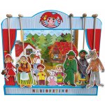 Marionetino Loutkové divadlo 3 pohádky Karkulka Perníková chaloupka O kůzlátkách – Sleviste.cz