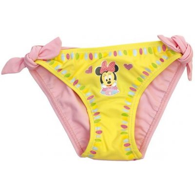 Dívčí Baby plavky Minnie Mouse růžovo-žluté – Hledejceny.cz