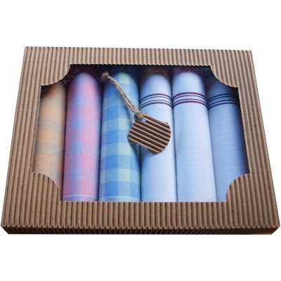 Etex kapesníky bavlněné dámské 6ks dárkové – Zboží Dáma