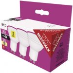 Emos LED žárovka Classic MR16 4,5W GU10 teplá bílá 3ks – Hledejceny.cz