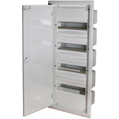 PODOMÍTKOVÝ MODULÁRNÍ ROZVADĚČ 4x12 POUZDRO METAL ERP12-4 ETI 001101206 – Zboží Mobilmania