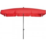 Slunečník Doppler SUNLINE WATERPROOF III s volánem 185x120 cm červená – Hledejceny.cz