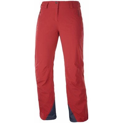 Salomon The Brilliant Pant W red chili LC1559400