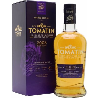 Tomatin 2008 12y Monbazillac Casks French Collection 46% 0,7 l (karton) – Hledejceny.cz