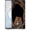 Pouzdro a kryt na mobilní telefon Samsung Pouzdro ACOVER Samsung Galaxy Note 10 N970F s motivem Owl