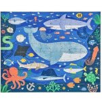 Petitcollage oboustranné puzzle pod mořem – Zboží Dáma